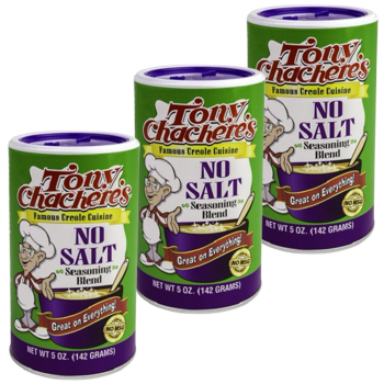 Tony Chachere's No Salt Creole Seasoning 5 oz - Pack of 3