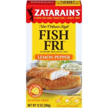 Zatarain's Lemon Pepper Fish Fri 12 oz