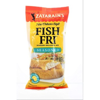 Zatarain's New Orleans Style Seasoned Fish Fri Mix 10 oz Bag