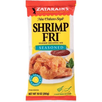 Zatarain's Shrimp Fri Seafood Breading Mix Seasoned 10 Oz