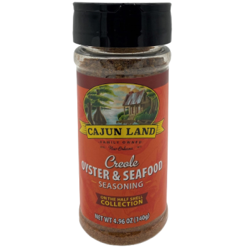 Cajun Land Creole Oyster & Seafood Seasoning 4.96 oz