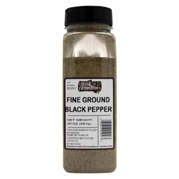 Deep South Fine Ground Black Pepper 20 oz