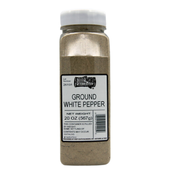 Deep South Ground White Pepper 20 oz